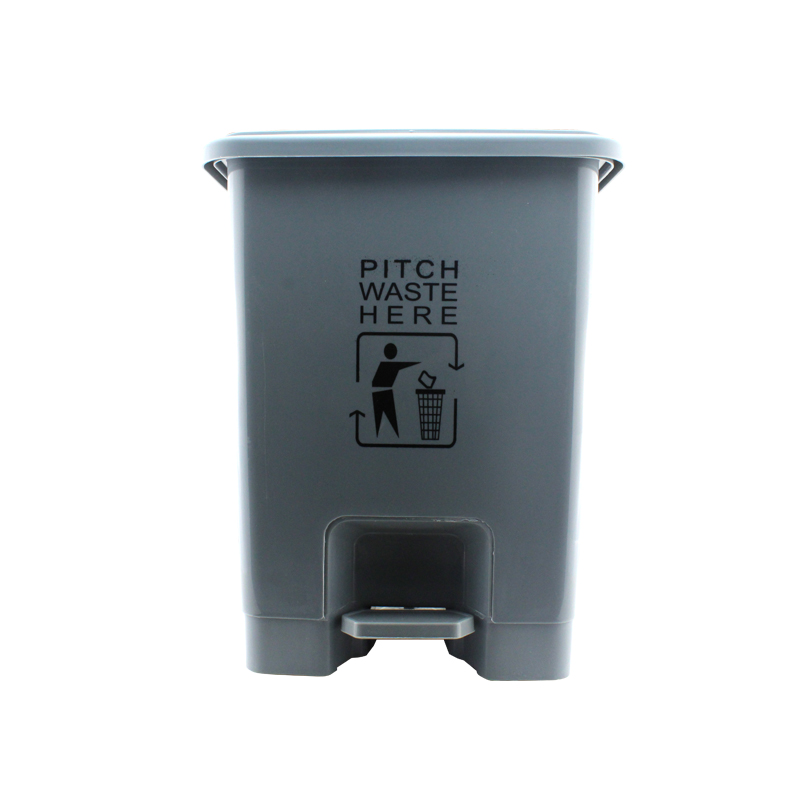 利鑫源 垃圾桶 灰色 15L 脚踏（10个/箱）