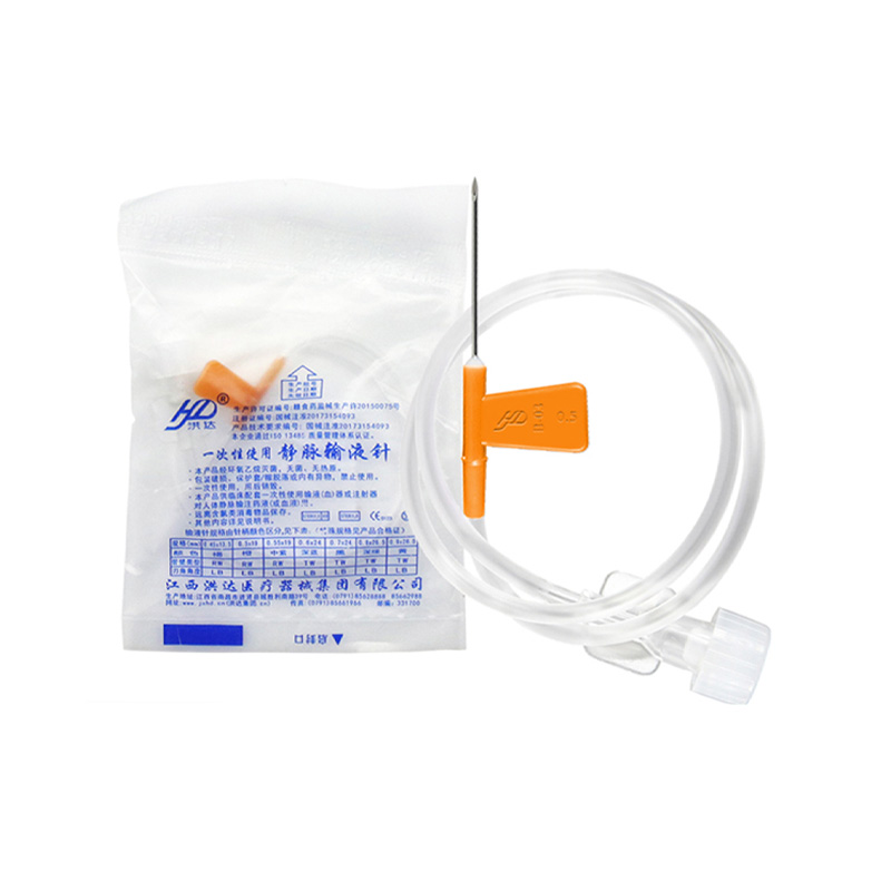 洪达 HD 一次性使用静脉输液针  0.55mm (100支/包 50包/箱)