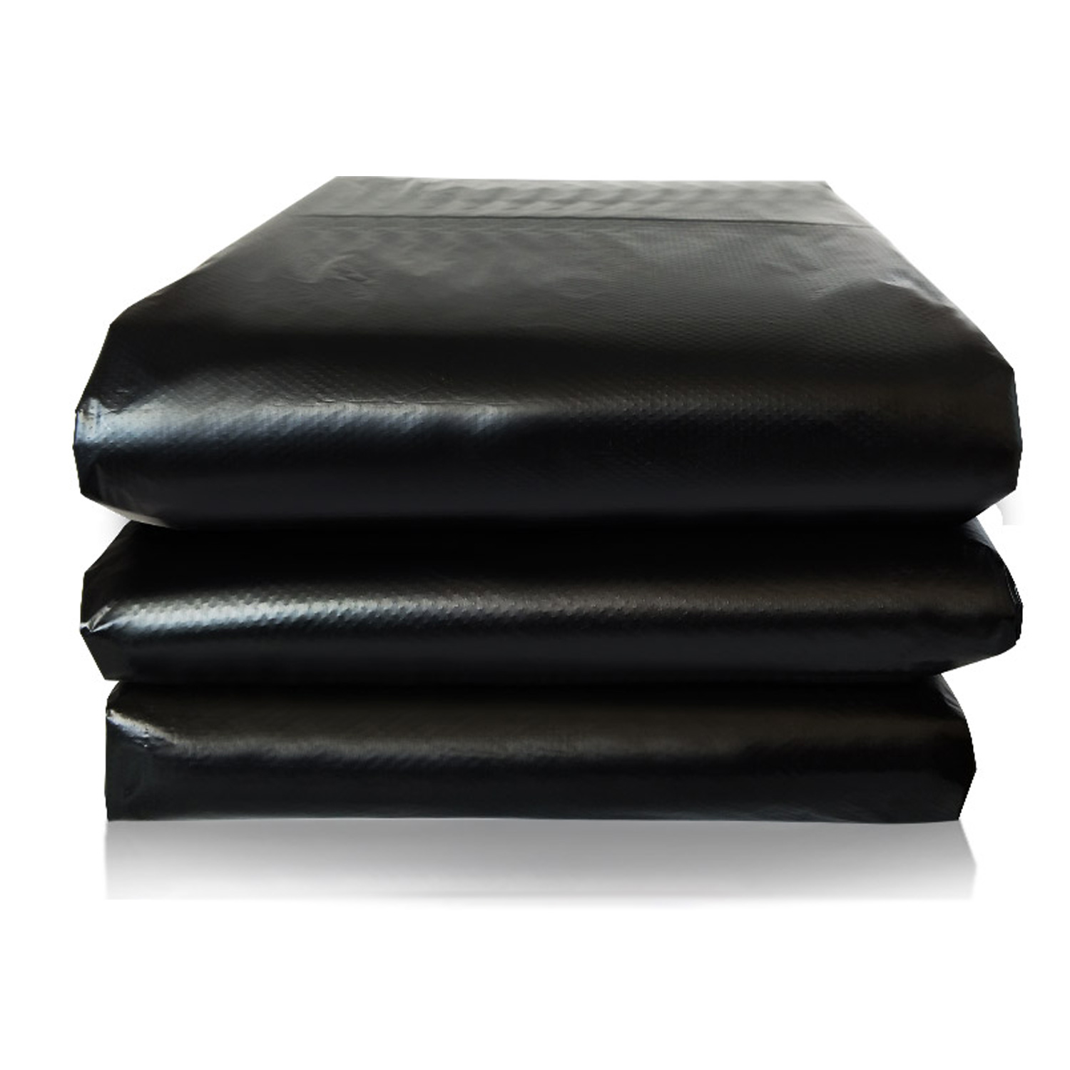 利鑫源 黑色垃圾袋 55x60 黑色 平口(100只/扎 50扎/箱)