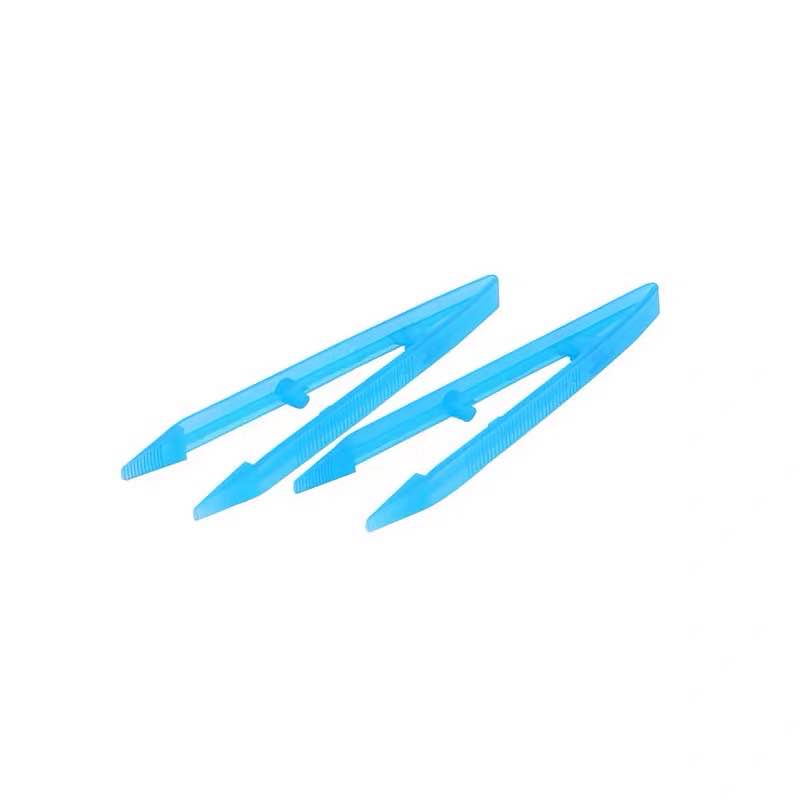 龙虎 一次性使用敷料镊 增强绿（ 100支/包）