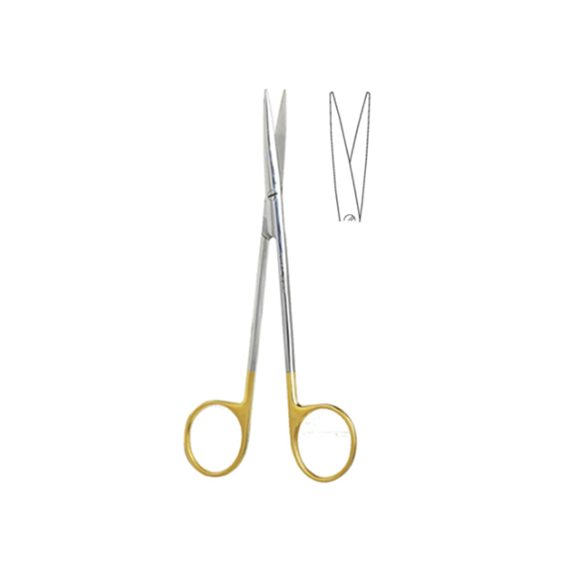 金钟 精细剪 JA2501（14cm直窄头 金圈）