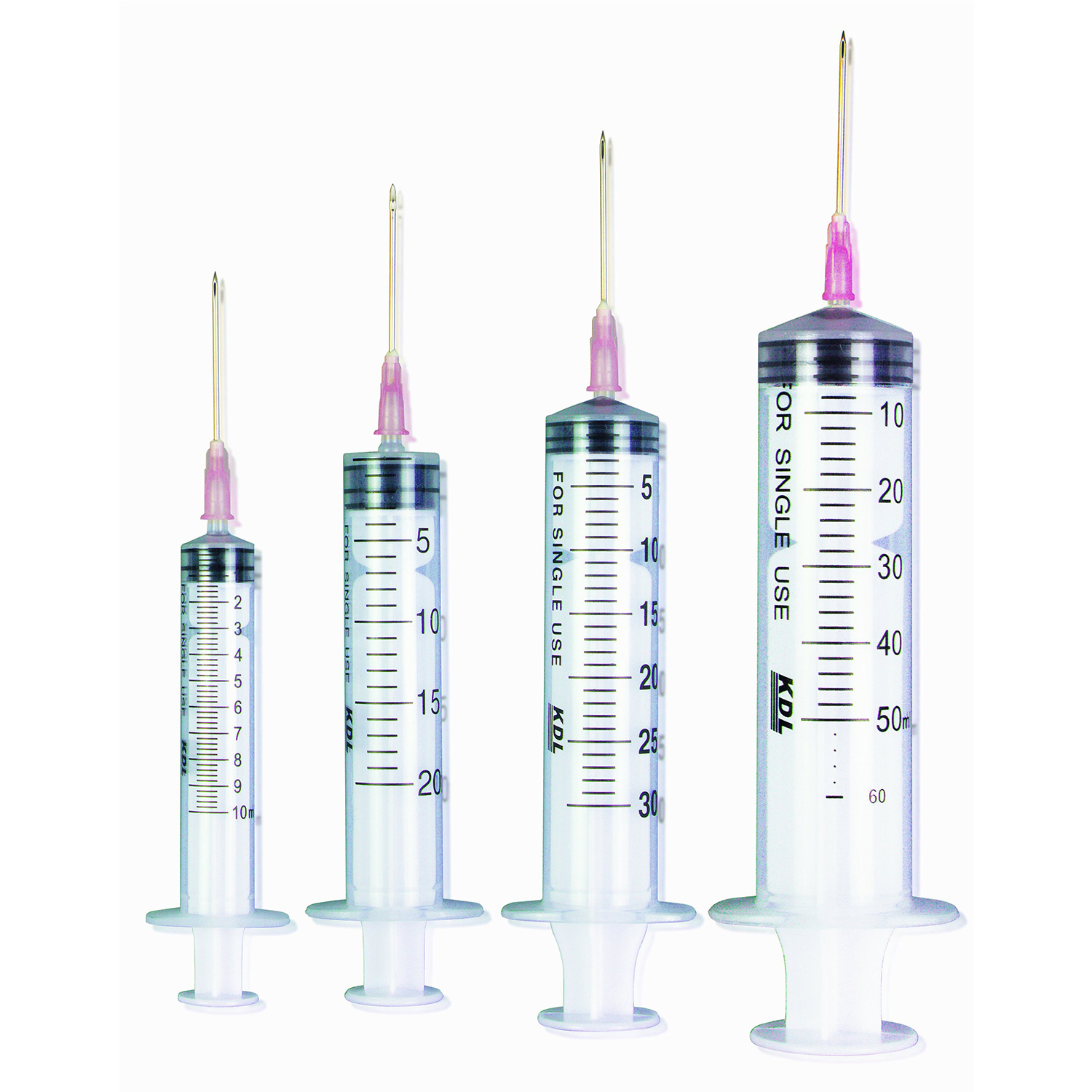 康德莱KDL 一次性使用无菌注射器 带针 2ml 0.5×20mm(100支/盒 20盒/箱)