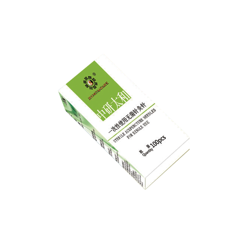 中研太和 一次性使用无菌针灸针 0.22X50 一针一管 (100支/盒)