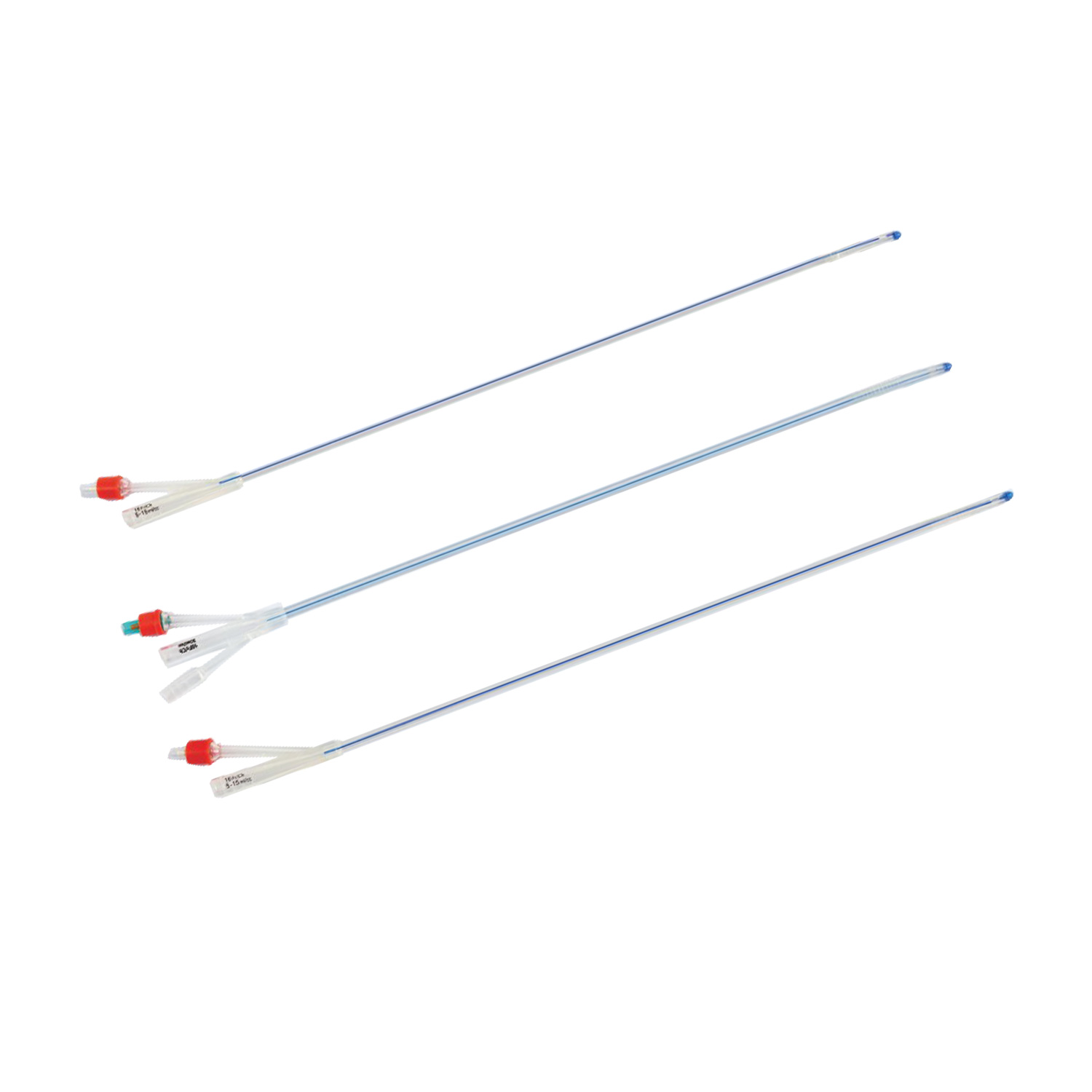 伟康 一次性使用无菌硅胶导尿管 双腔F16 (1支/袋 10支/盒 20盒/箱）