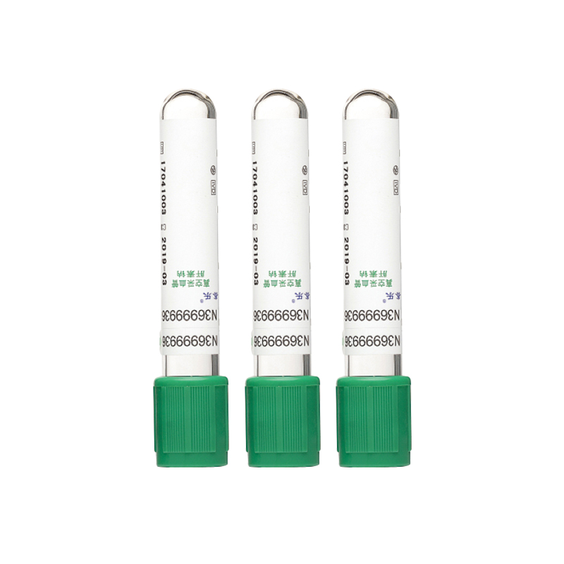 鑫乐 一次性使用静脉血样采集容器 5ml 绿色 玻璃 肝素锂 (1200支/箱）