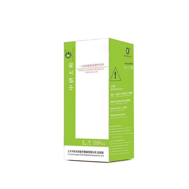 中研太和 一次性使用针灸针0.25×40mm（500支/盒 100盒/箱）