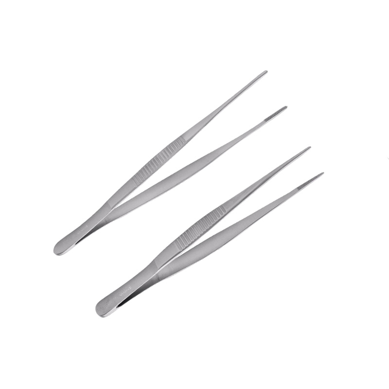 金钟 医用镊 J42060（22cm横齿（敷料））