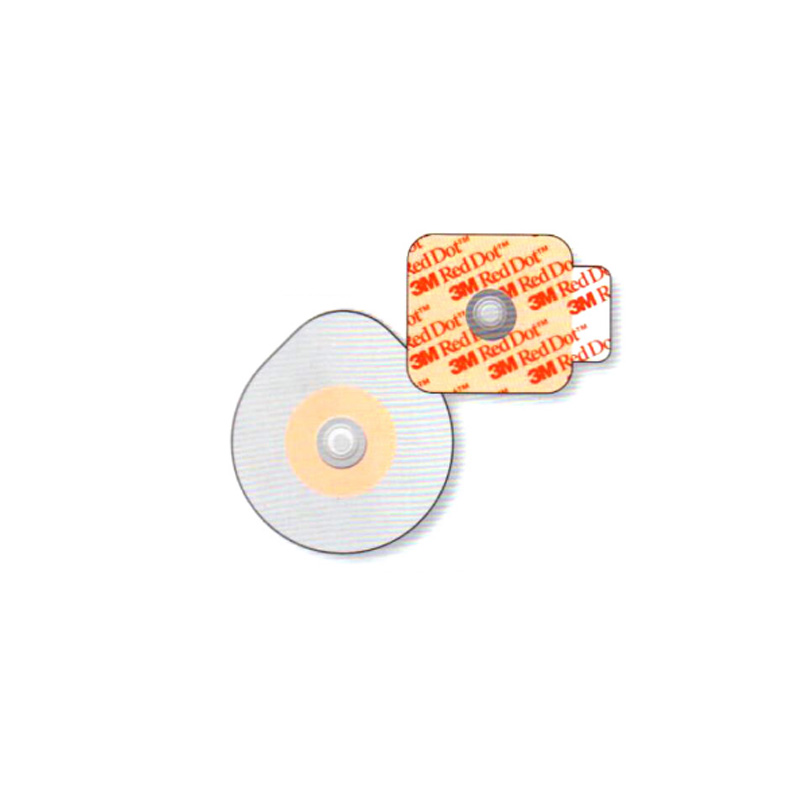 3M 一次性使用心电电极 可透射线 软纱布 4×3.2 (3片/包 200包/箱）