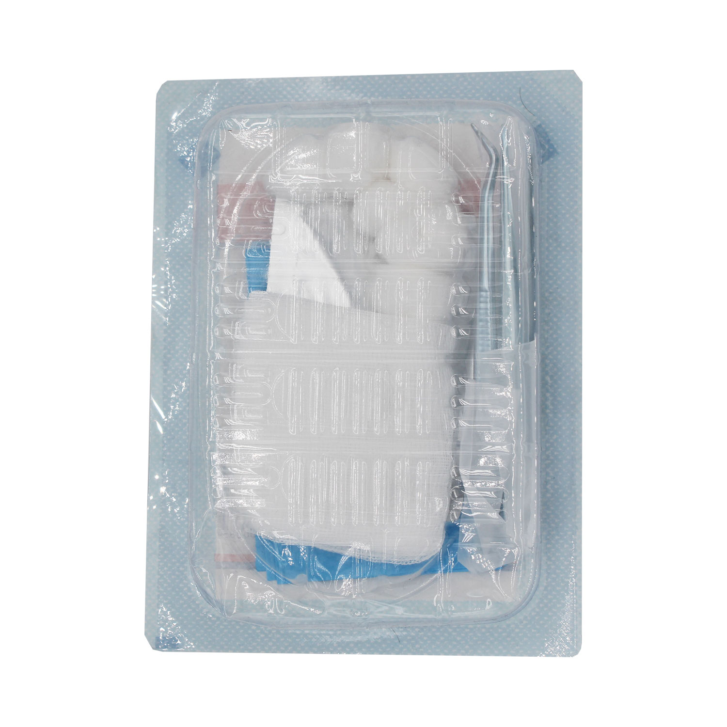 振德 一次性使用无菌换药包 金属镊子 A-0型（1套/包 60包/盒 120包/箱）