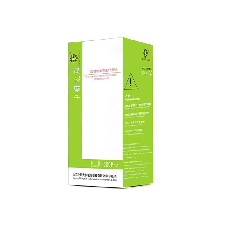 中研太和 一次性使用针灸针 0.16×7mm（500支/盒  100盒/箱）