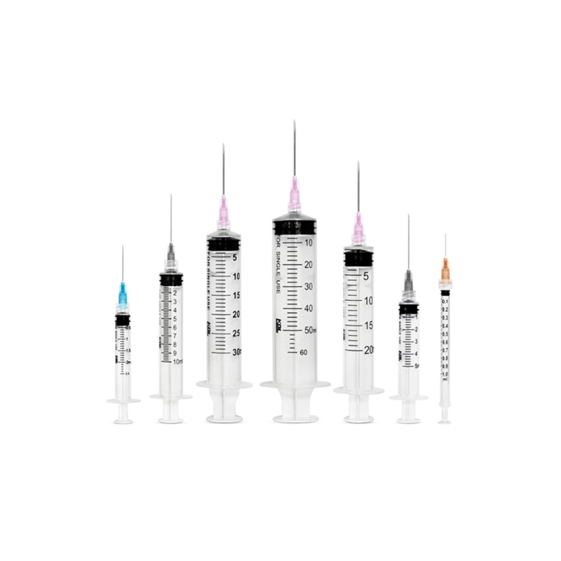 康德莱KDL 一次性无菌注射器 带针 5ml 0.7×32 螺口（100支/盒 16盒/箱）