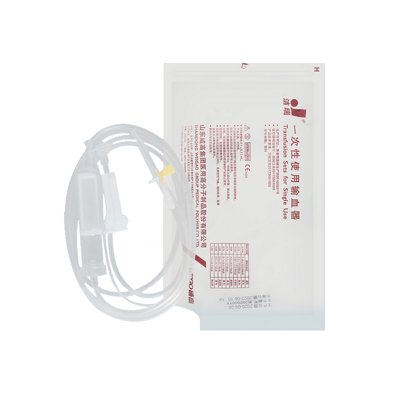 洁瑞 一次性使用输血器 带针 非进气式0.9×26mm TWLB（1支/袋 160支/箱）