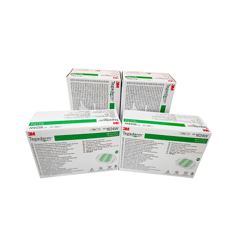 3M 透明敷料 6cm×7cm 1624W（100片/盒 4盒/箱）