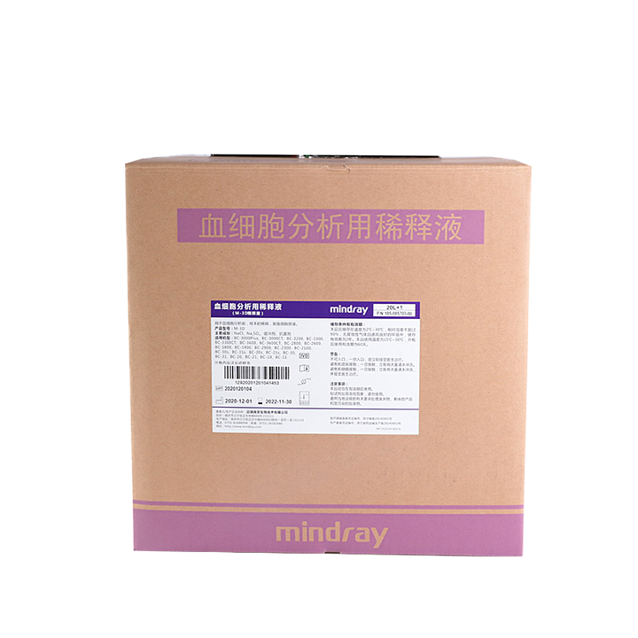迈瑞 Mindray M-3D稀释液 (中文/20L×1)基本信息