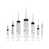 康德莱KDL 一次性无菌注射器 带针2ml 0.6×25mm螺口(100支/盒 20盒/箱)