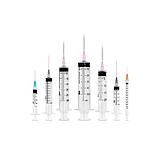 康德莱KDL 一次性无菌注射器 带针 5ml 0.7×32 螺口(100支/盒 16盒/箱)